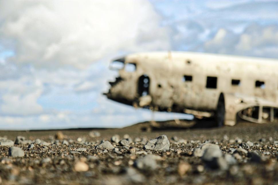 Free Image of Old Airplane Resting on Grass Field 