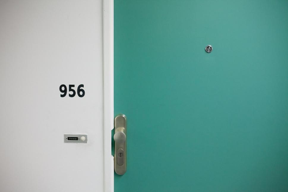 Free Image of Door With Number 