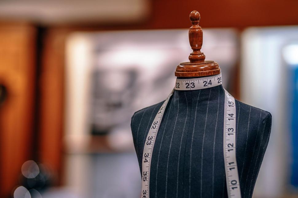Free Image of Mannequin With Measuring Tape 
