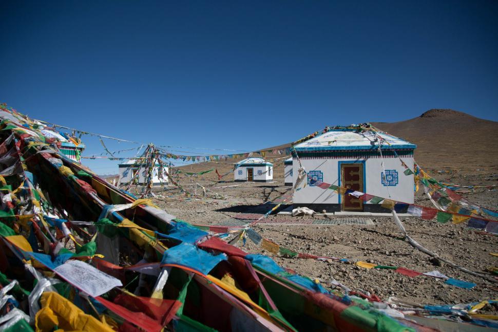 Free Image of Group of Boats on Dry Grass Field 
