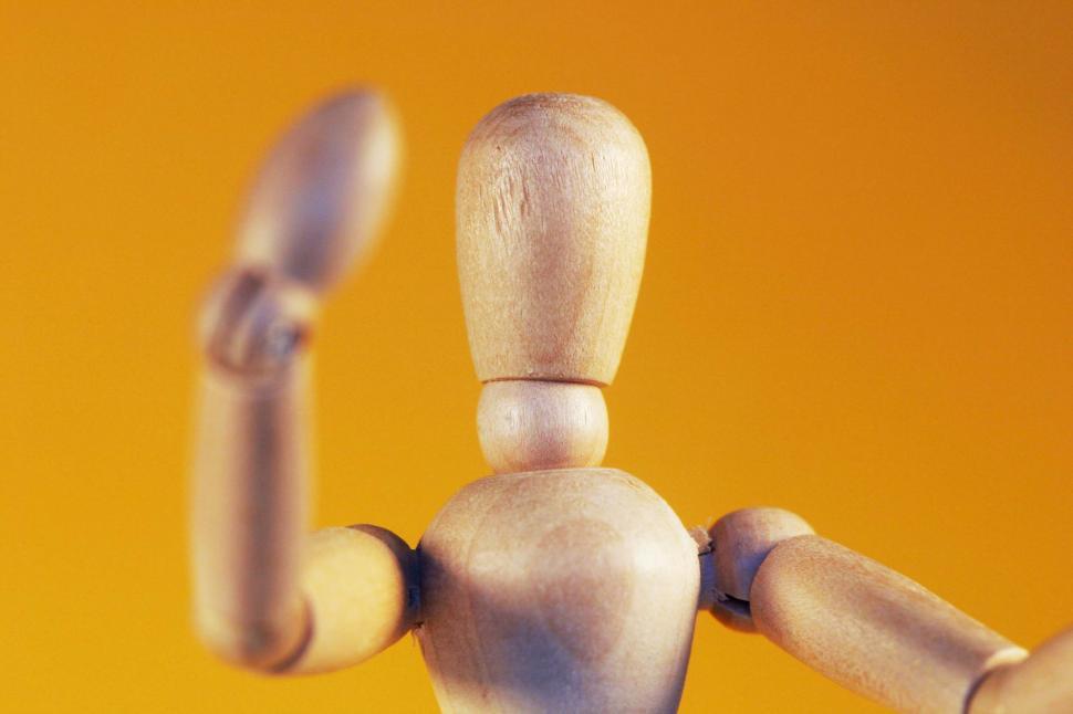 Free Image of Wooden mannequin 