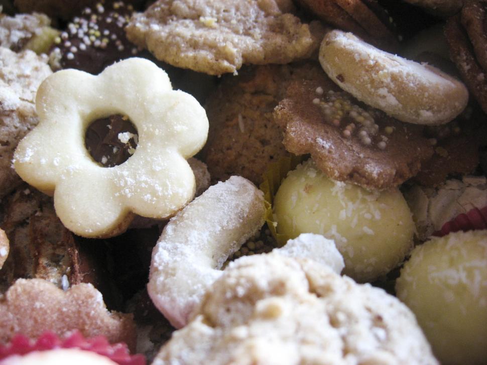 Free Image of Christmas cookies 
