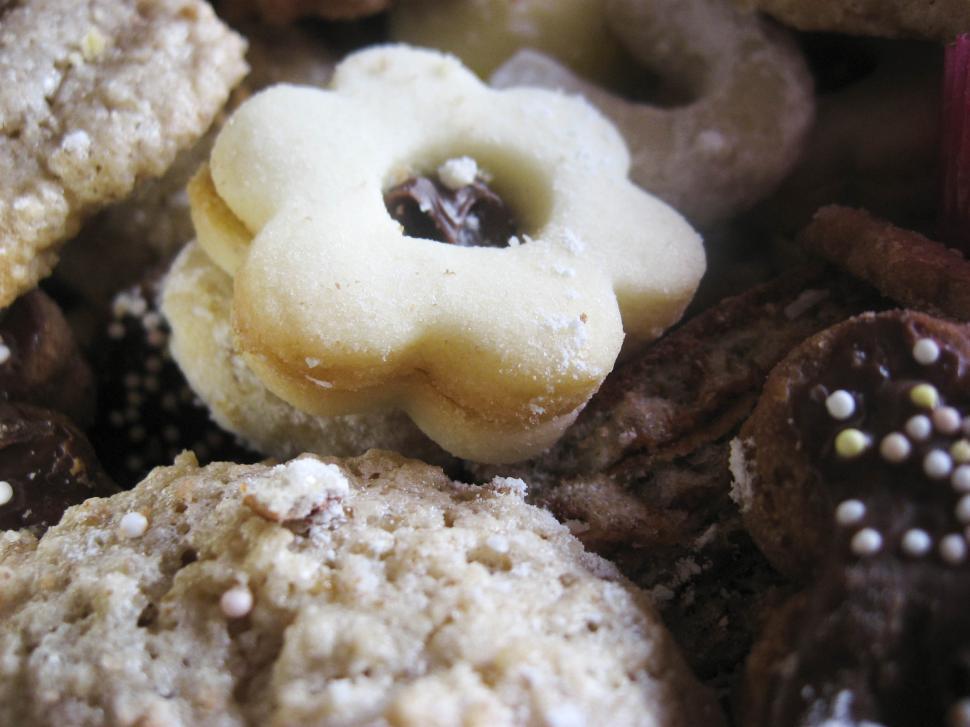 Free Image of Christmas cookies 