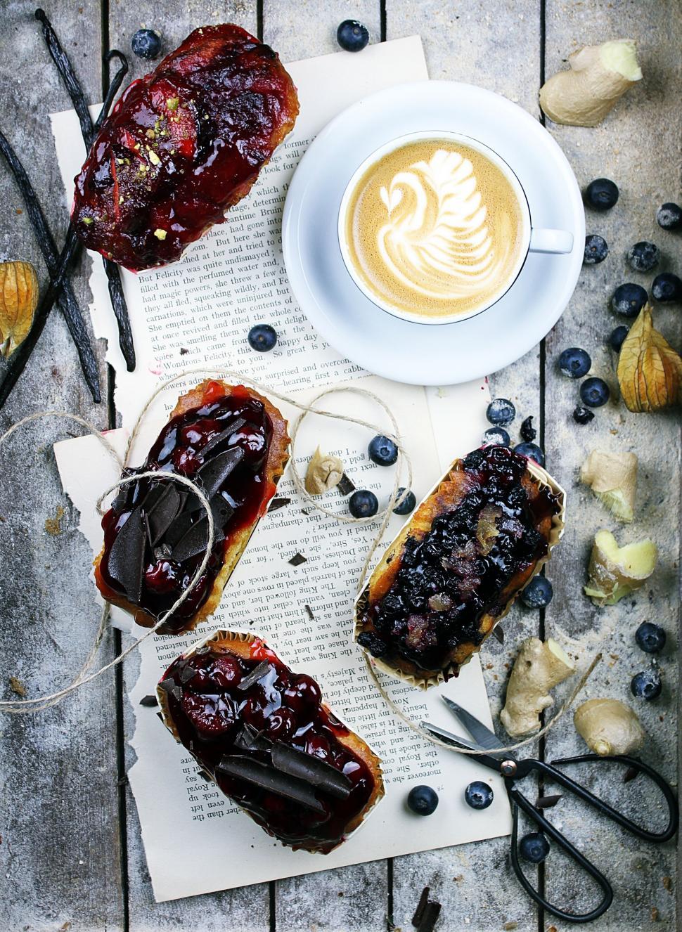 Free Image of A Cup of Coffee on a White Plate 