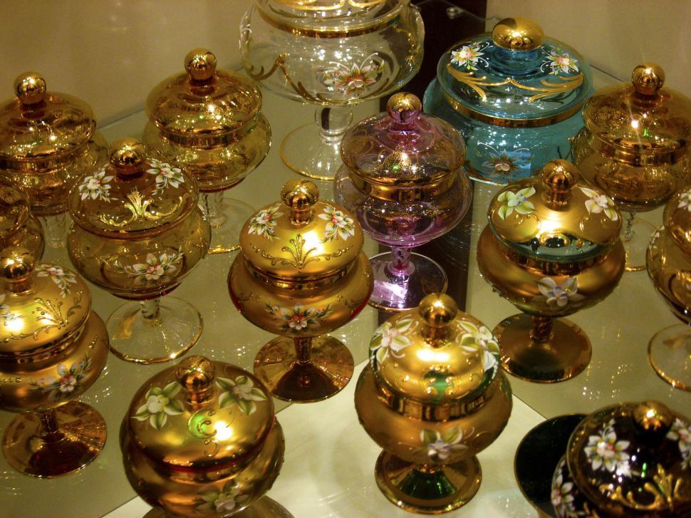 Free Image of coloured glass 