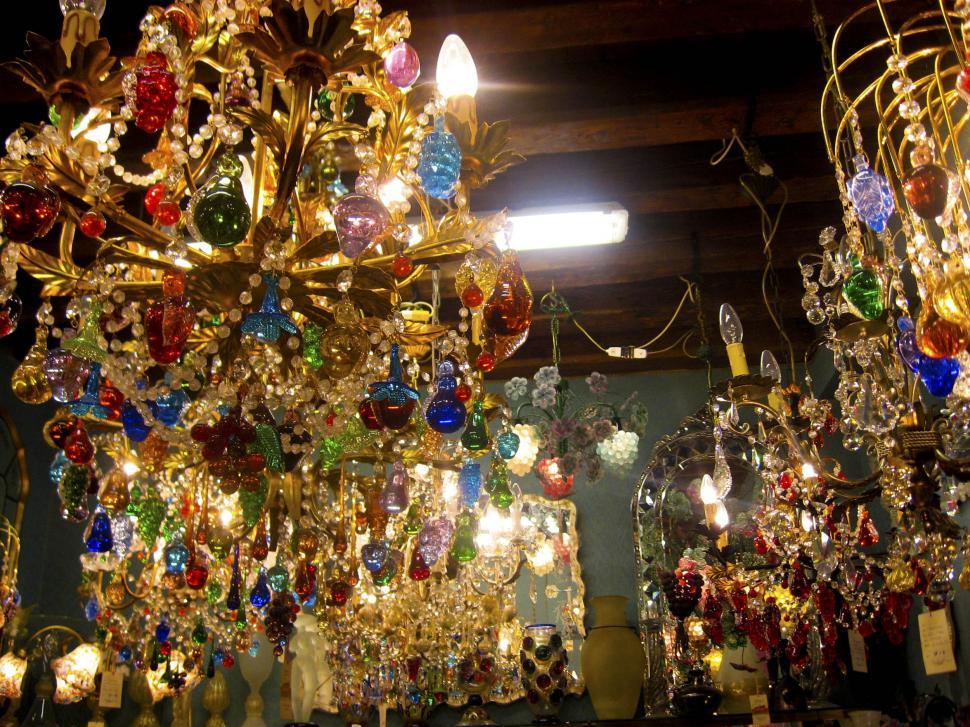 Free Image of coloured glass 