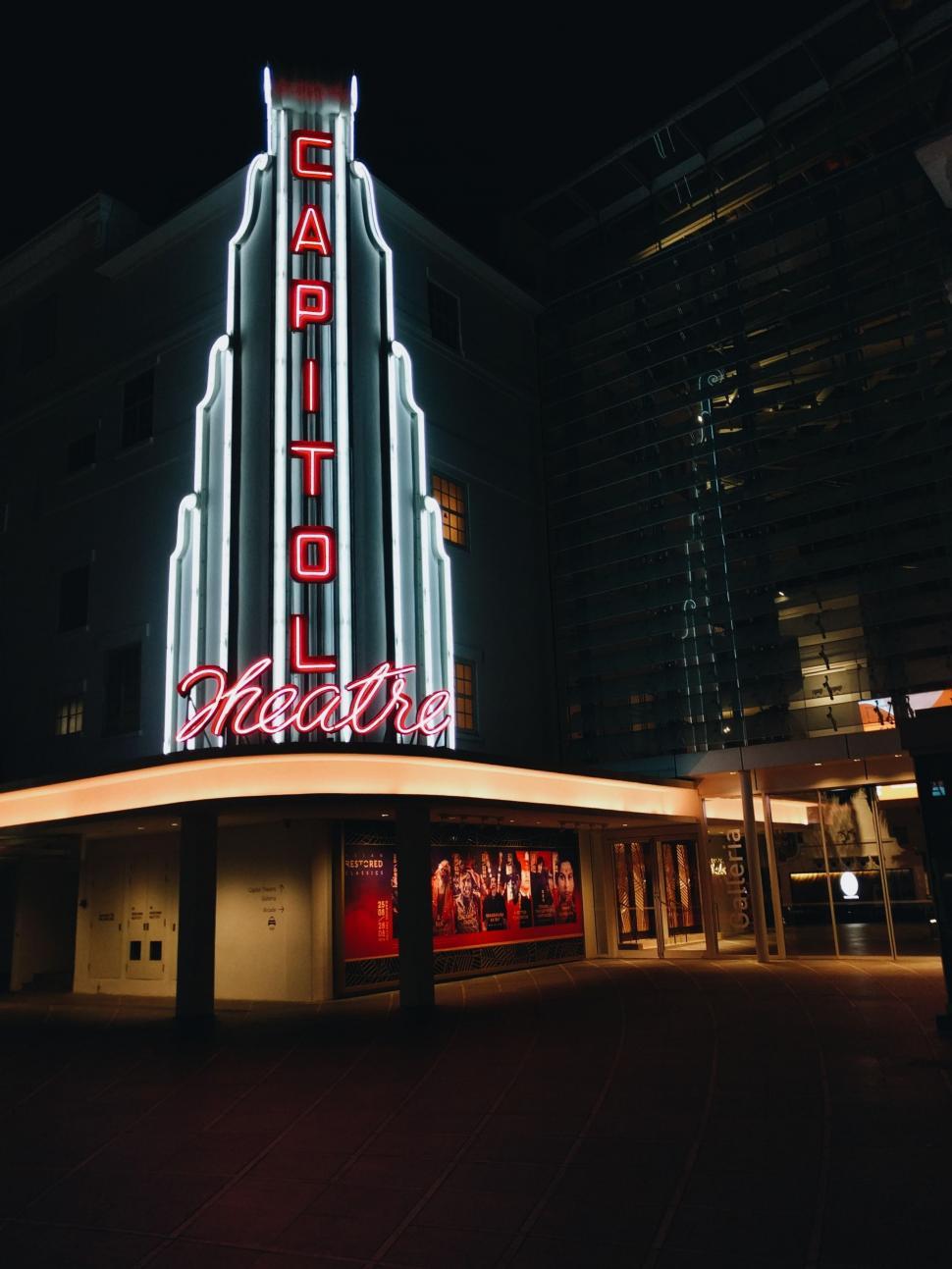 Free Image of Illuminated Building in the City 