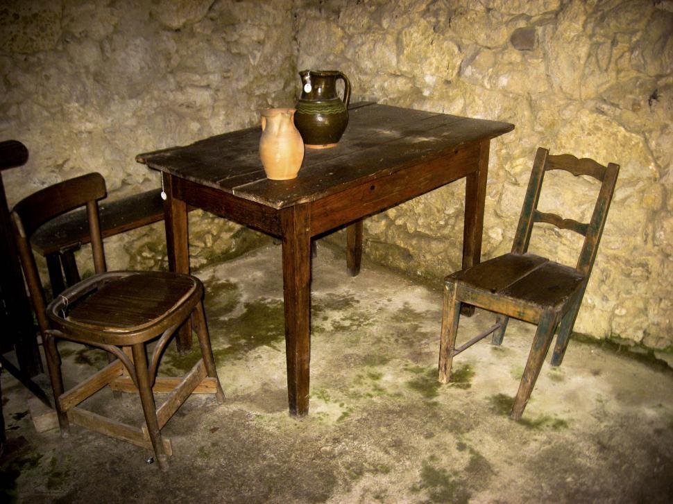 Free Image of antique table set 