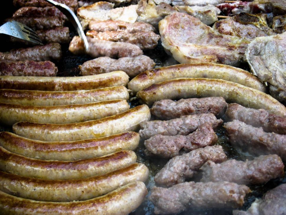 Free Image of Meat cooking 