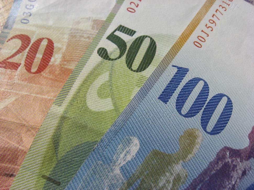 Free Image of swiss frank bills 