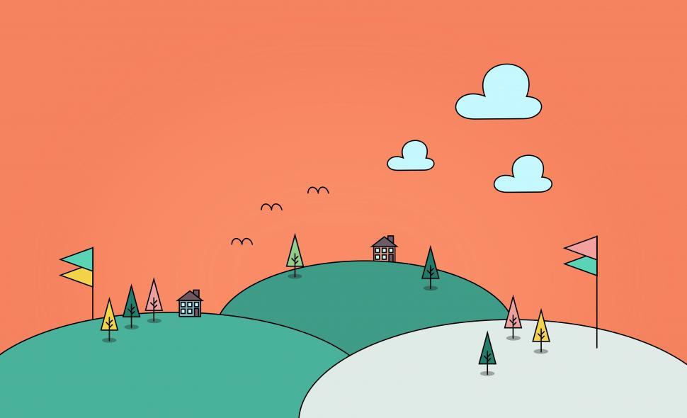 Free Image of Living in the Countryside - Simple Design - Concept 
