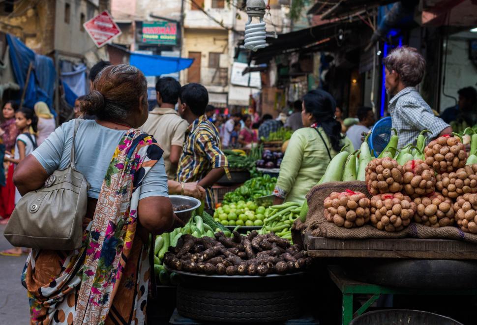 Free Image of Vegetable Market   