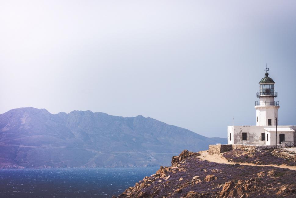 Free Image of Mountain Summit Lighthouse 