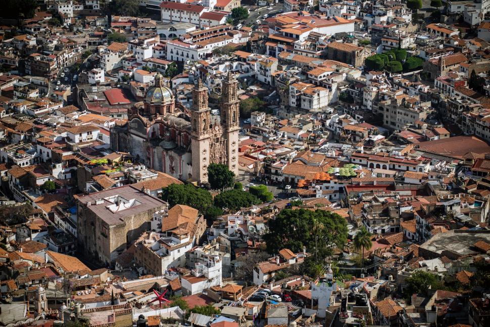 Free Image of Aerial View of a City With Many Buildings 