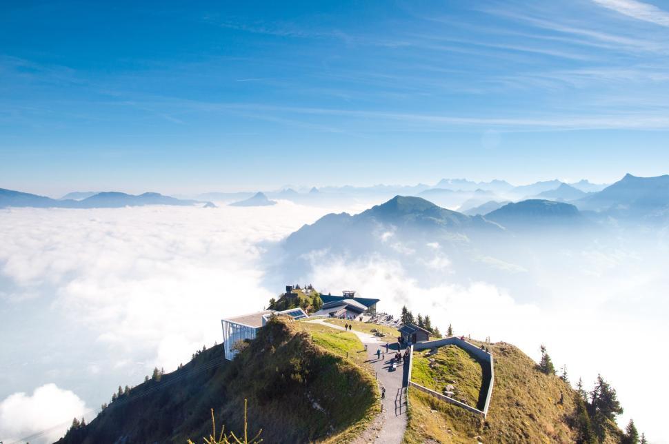 Free Image of Mountain Road Ascending 