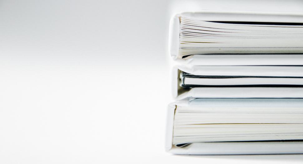 Free Image of Stack of Papers on Table 