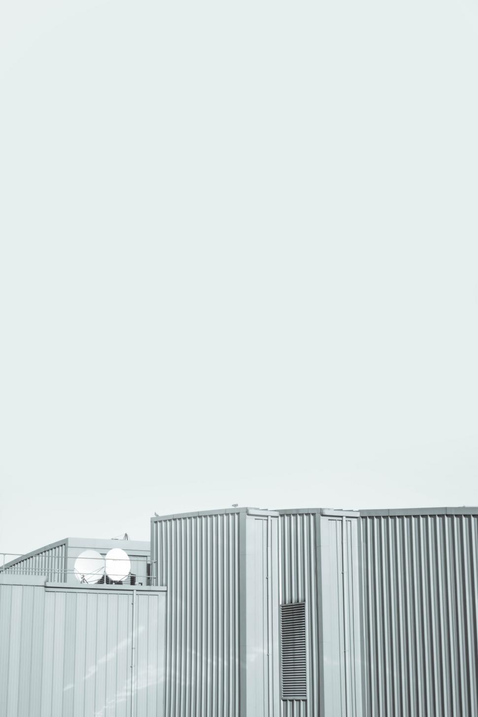 Free Image of Historic Building in Black and White 