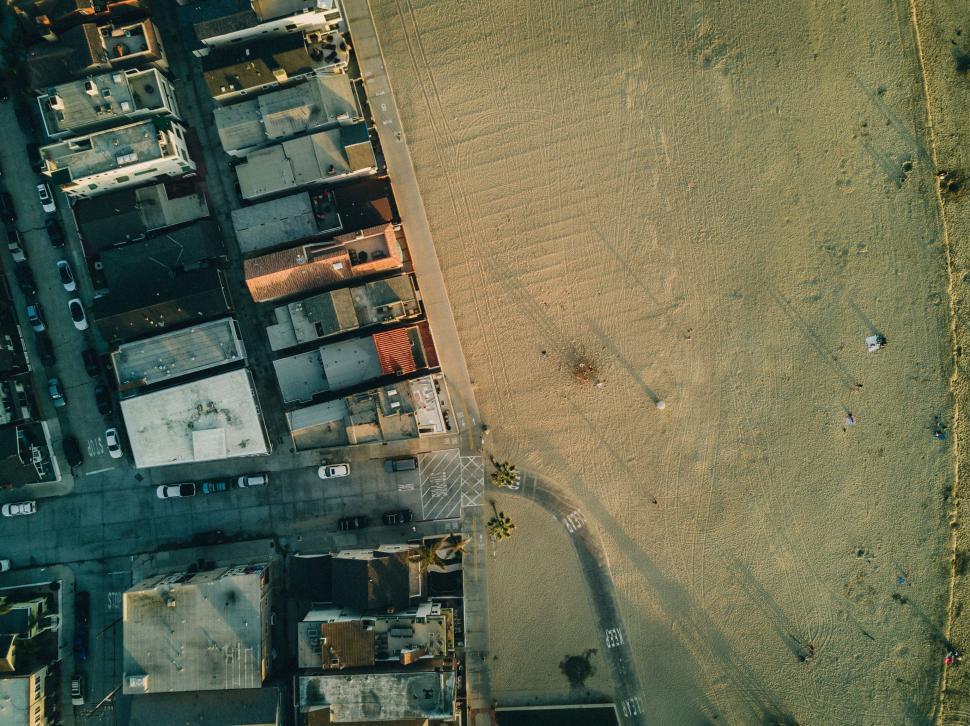 Free Image of Aerial View of a Large Industrial Area 