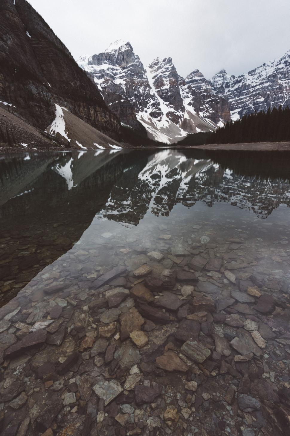 Free Image of Majestic Mountain Lake 