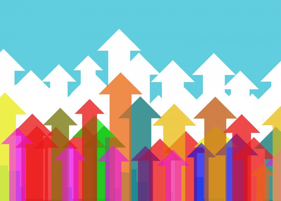 Free Image of Arrows Pointing Up 