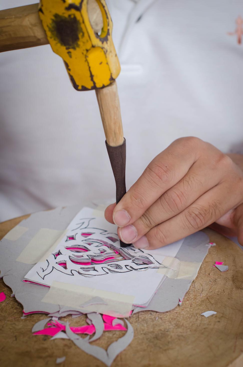 Free Image of Paper Carving  
