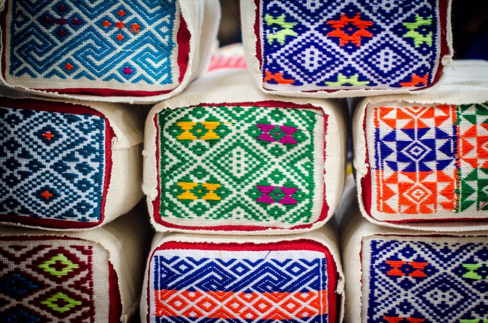 Free Image of Local pillow in Thailand  