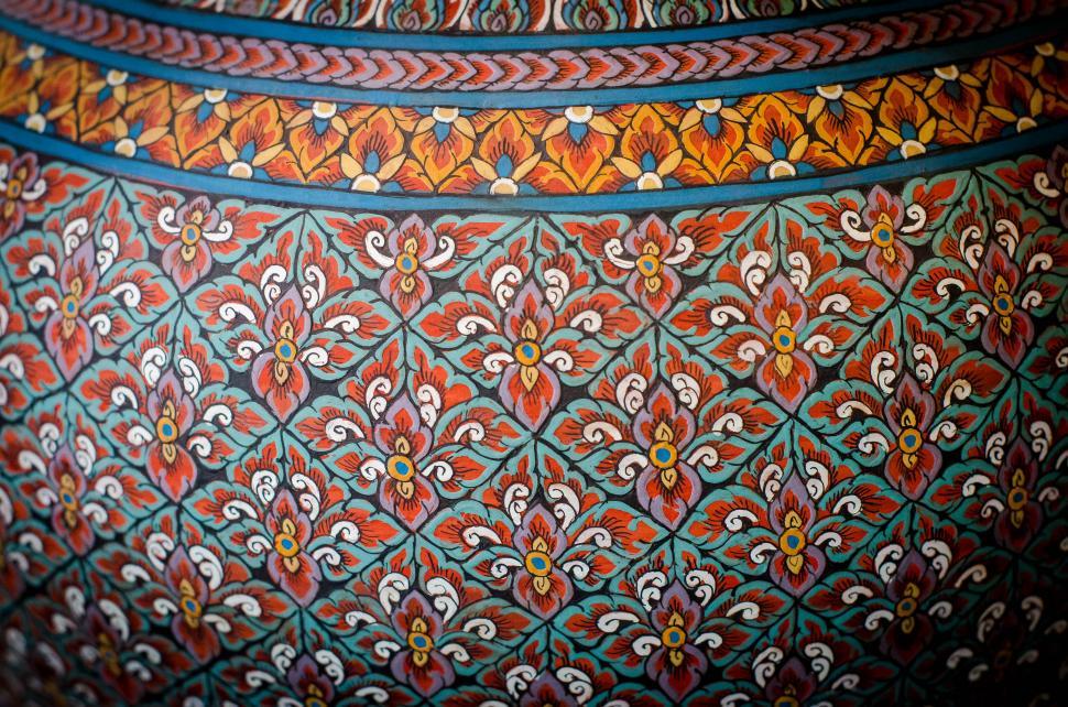 Free Image of Thai pattern style  