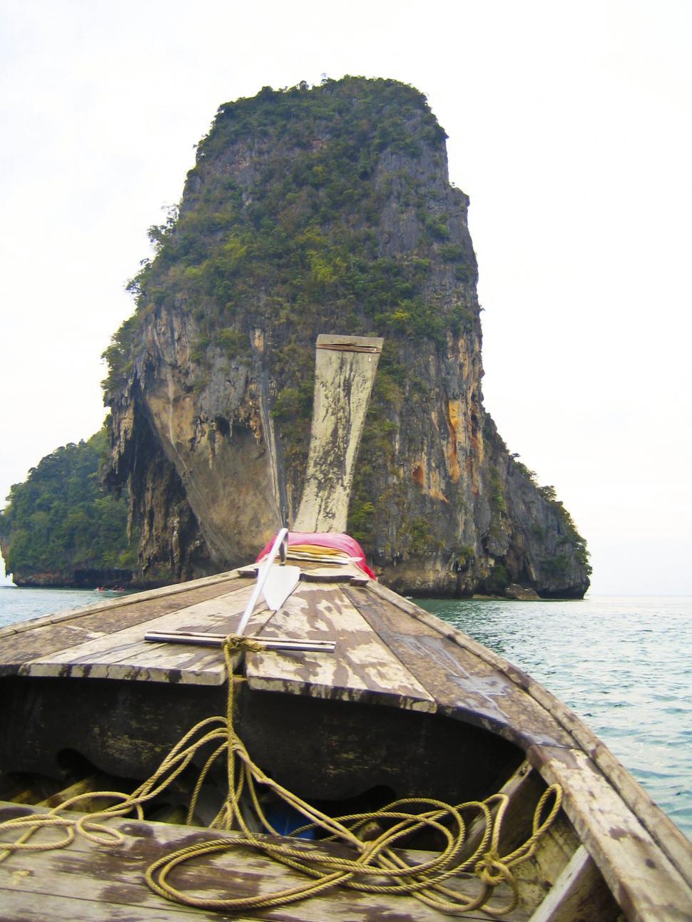 Free Image of View from the boat 