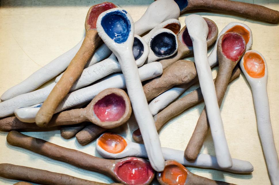 Free Image of Coffee Spoons 