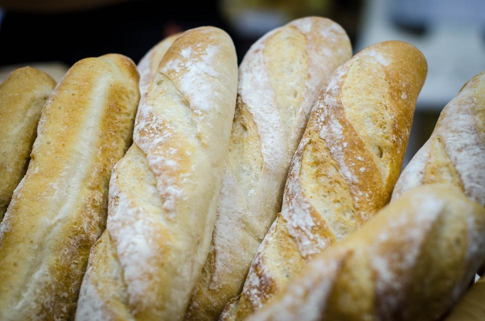 Free Image of Home made bread loaves 