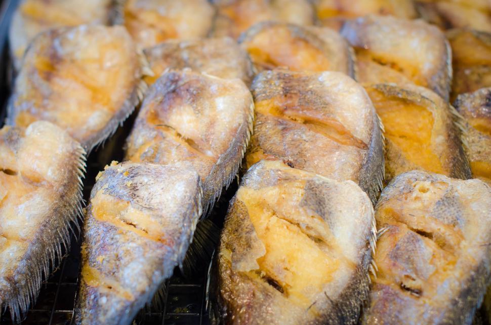 Free Image of Fried fish  