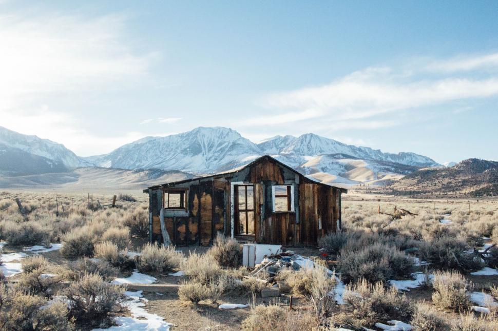 Free Image of Abandoned Old Building in Remote Location 