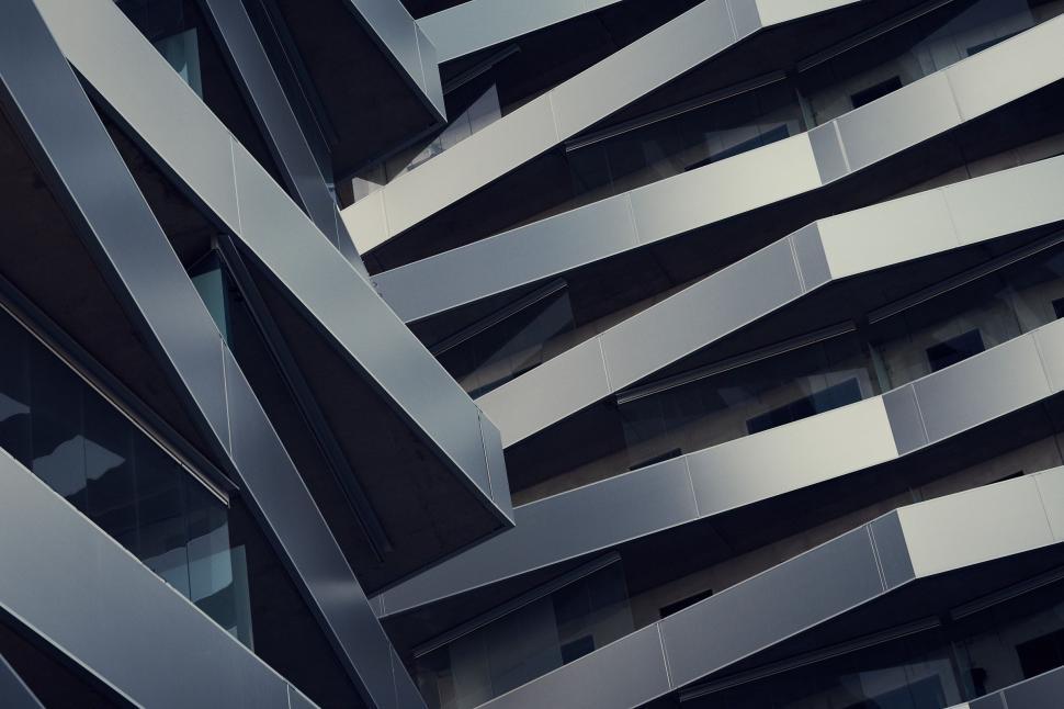 Free Image of Historic Building Facade in Monochrome 