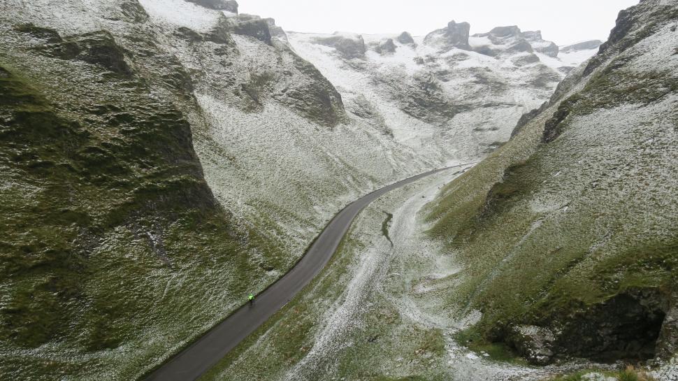 Free Image of Mountain Road Cutting Through Landscape 