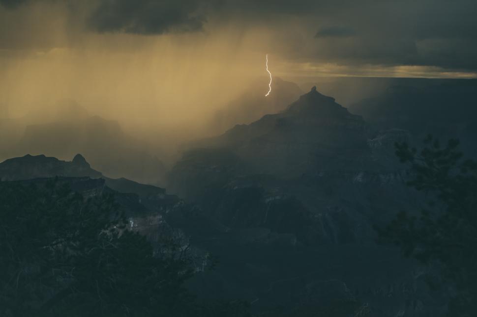 Free Image of Storm Moving Through the Sky 