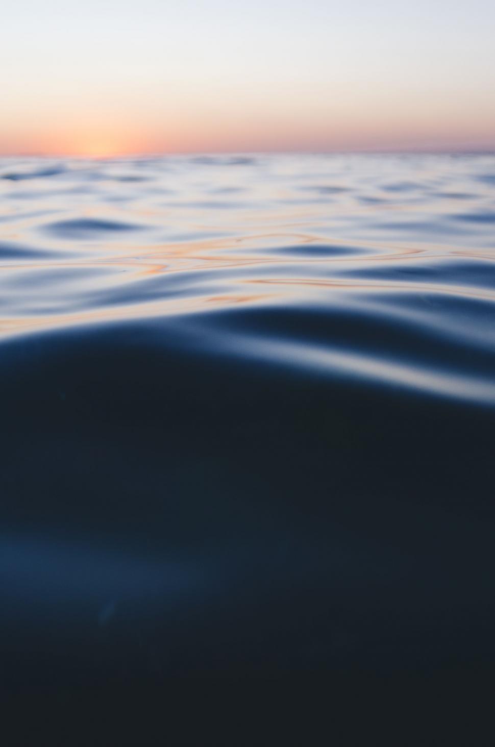 Free Image of Water Body With Sky Background 
