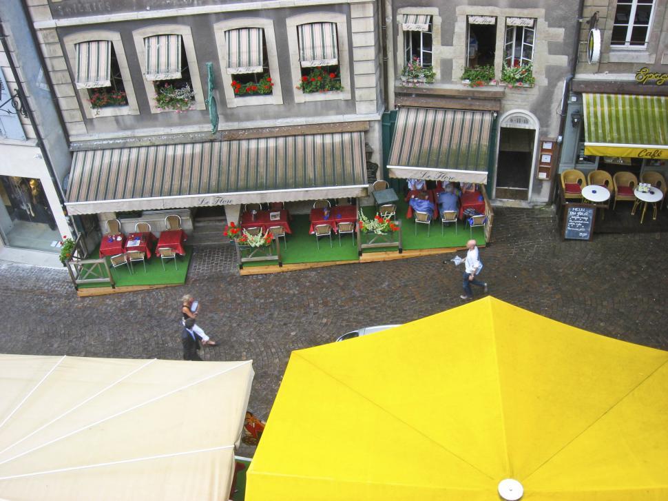 Free Image of European street view 