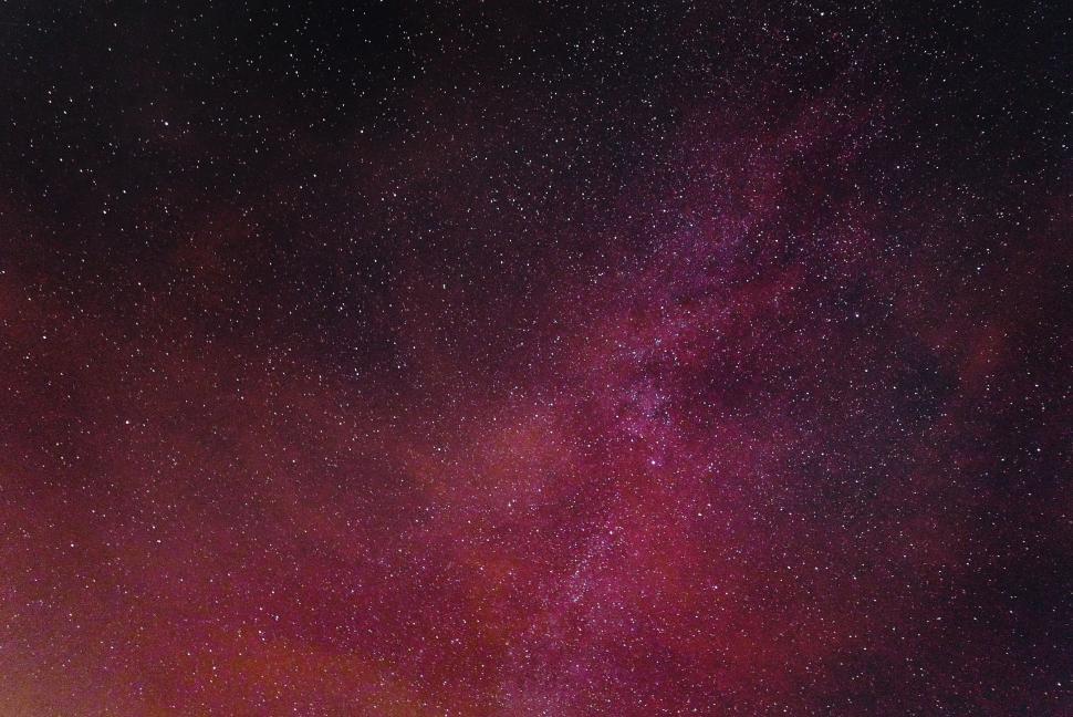 Free Image of Starry Night Sky With Clouds 