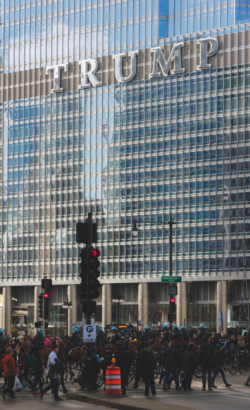 Free Image of Large Group of People Walking Across a Street 