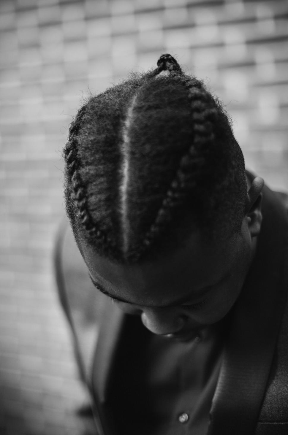 Free Image of Woman With Braided Hair 