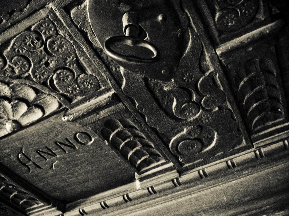 Free Image of antique locked box 