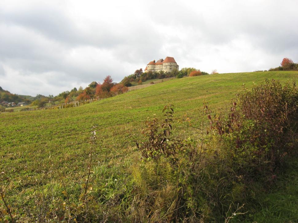 Free Image of castle on a hill 