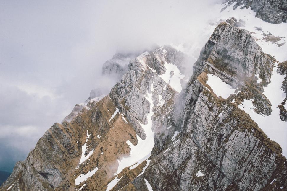Free Image of Man Skiing Mid-Air 