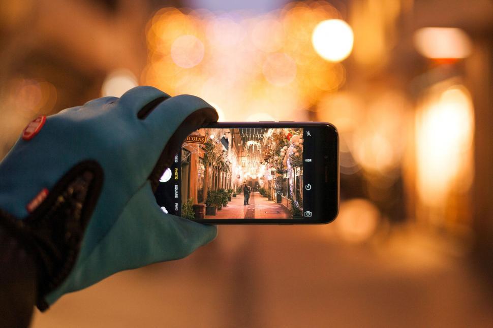 Free Image of Person Taking a Picture With a Cell Phone 