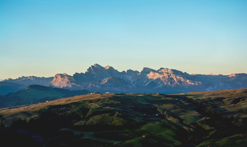 Free Image of Majestic View of Mountain Range 