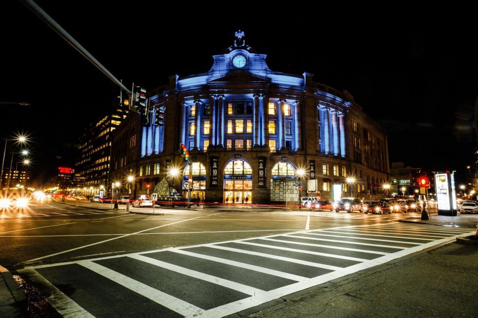 Free Image of Large Building With Clock Tower 
