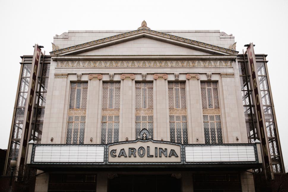 Free Image of Large Carolina Building Sign 
