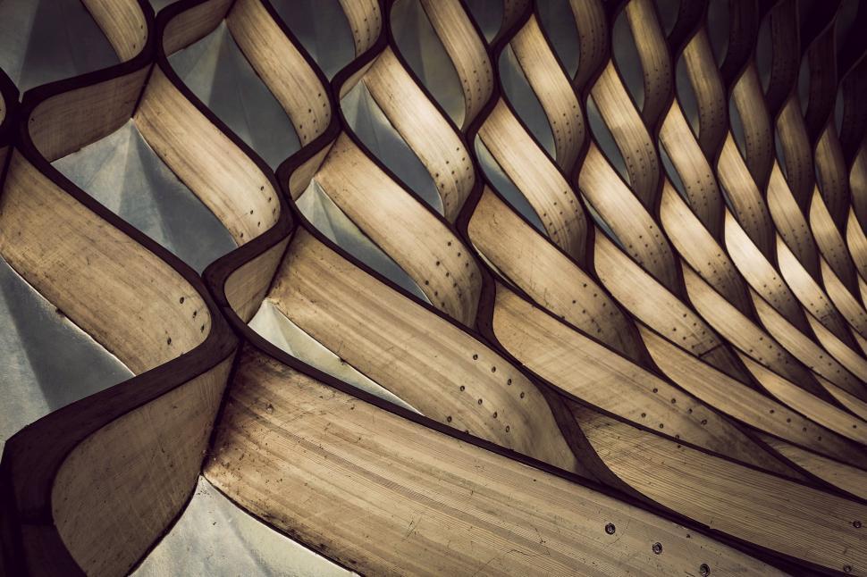 Free Image of Close Up View of a Wooden Bench 