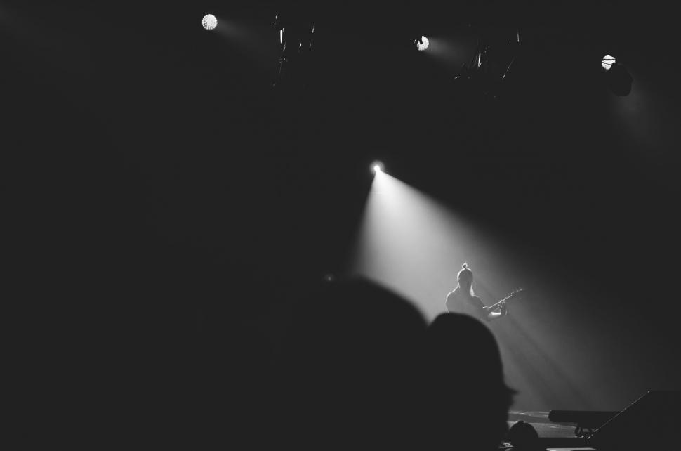 Free Image of Person Performing on Stage 