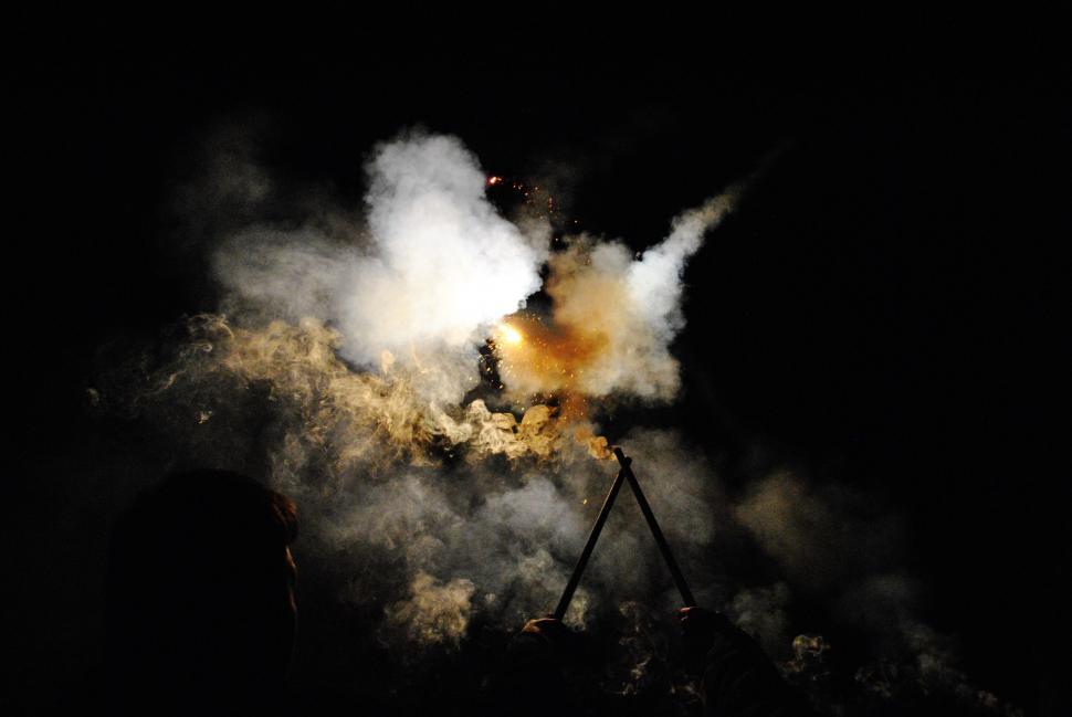 Free Image of Smoke Emerging From Telescope 